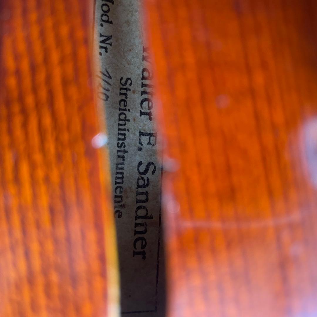 WALTER E.SANDNER ドイツ製　バイオリン　1999 年