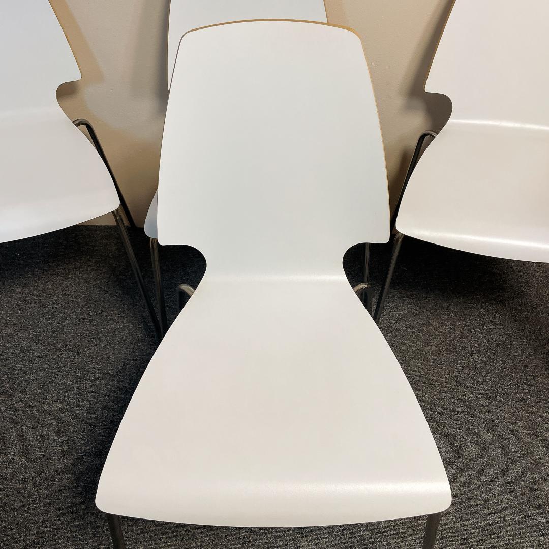 4脚セット 廃盤　希少　IKEA　ダイニングチェアー　VILMAR　ホワイト