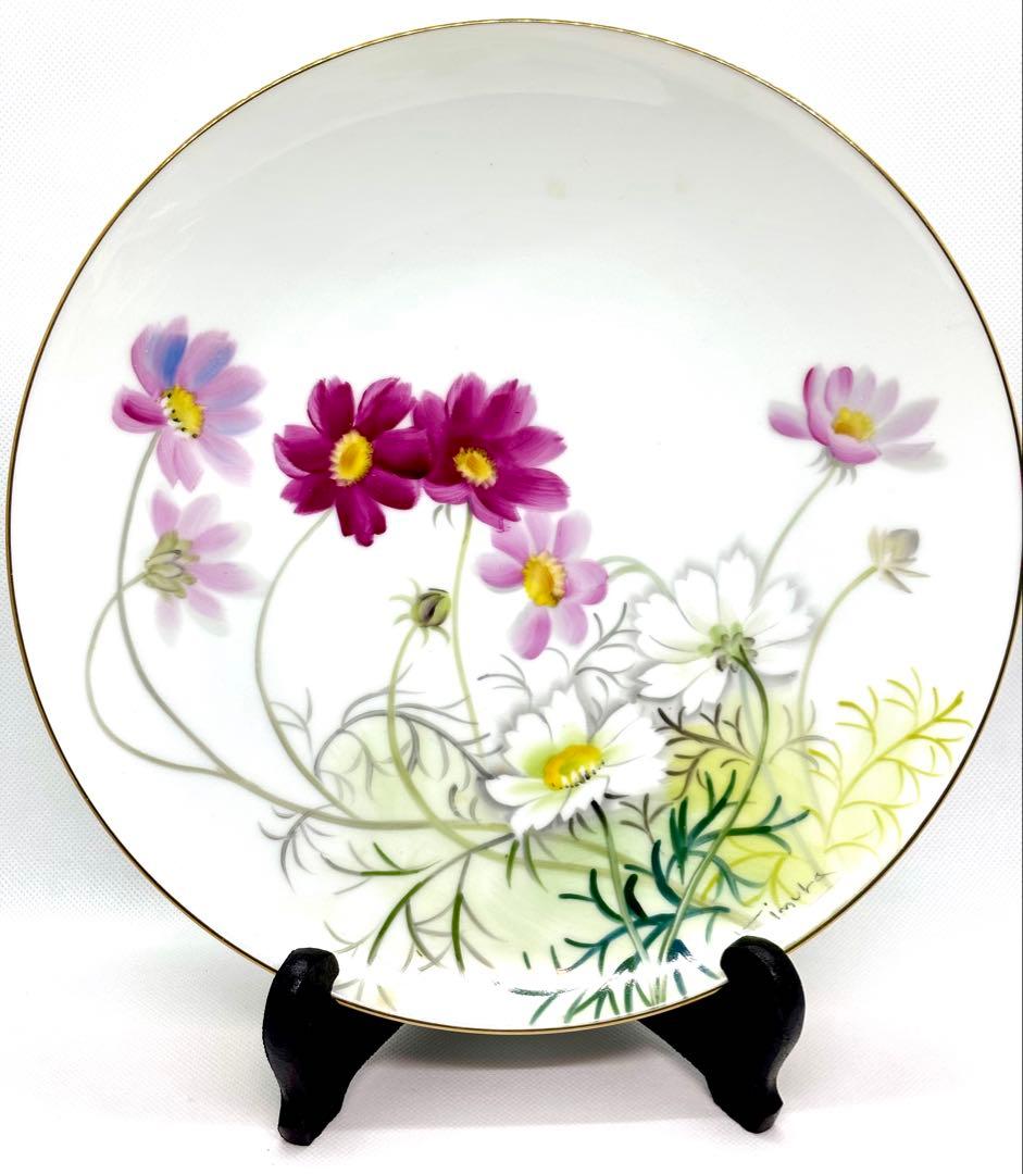 #オールドノリタケ プレート 2枚セット S.Kimura 木村義一サインP-5