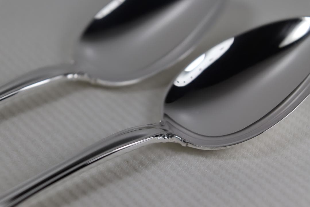 アメリカ■TOWLE社■スターリング製ティースプーン2本セット■とてもきれい¨