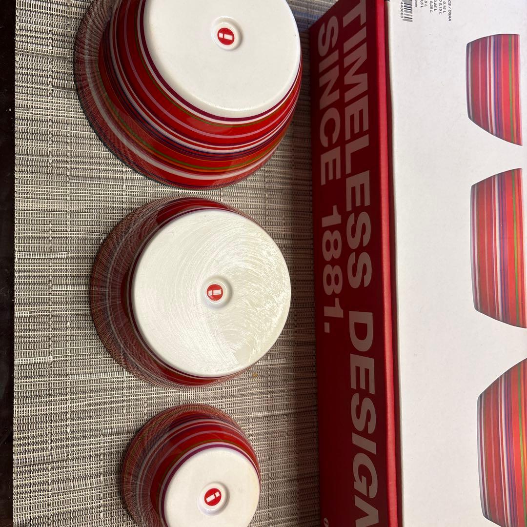 イッタラ　オリゴボウル３点セット廃番