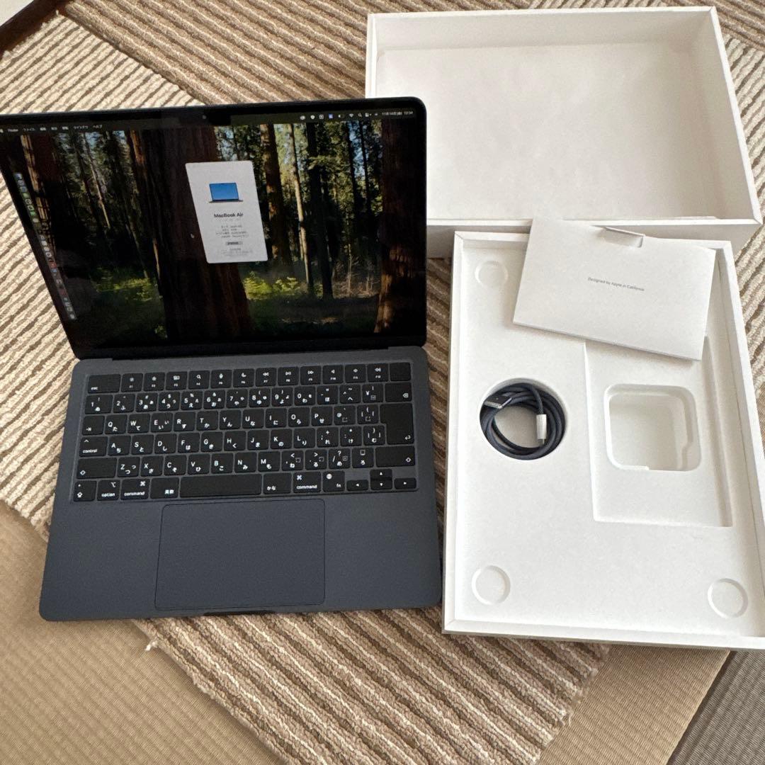 Apple MacBook Air スペースグレー 本体（16g 256）