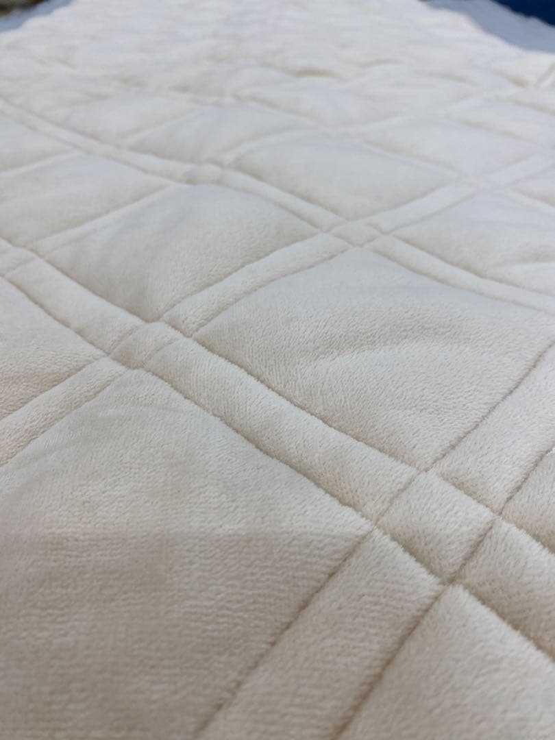 セミダブルサイズ・ロマンス　綿１００%敷きパッド・吸湿発熱素材使用・洗濯OK