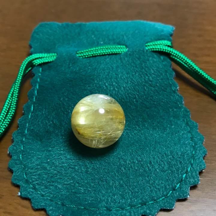 ☆超貴重☆ ルチルクォーツ18mmルース