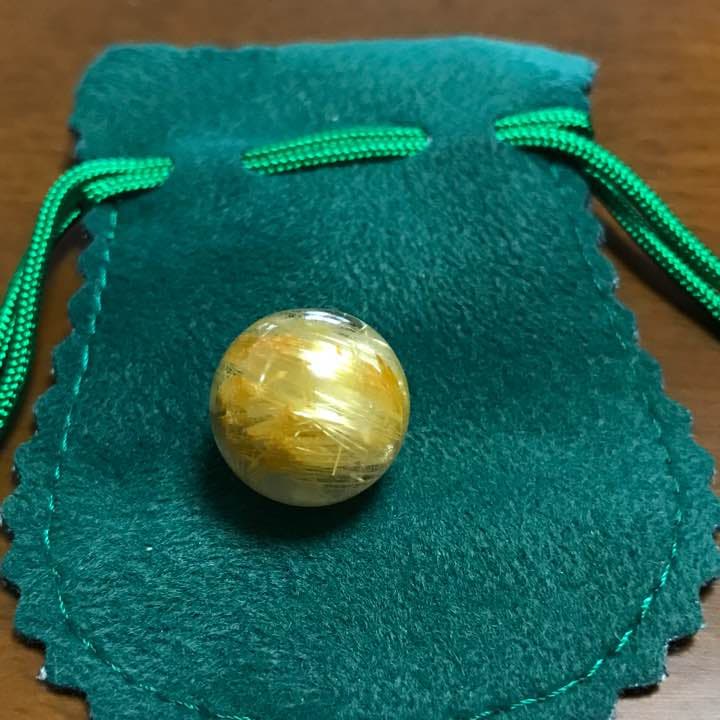 ☆超貴重☆ ルチルクォーツ18mmルース