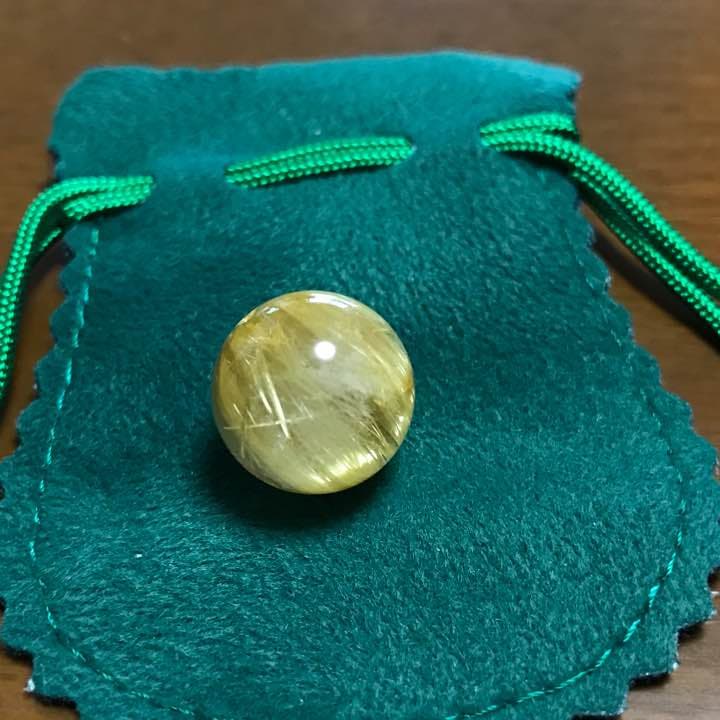 ☆超貴重☆ ルチルクォーツ18mmルース