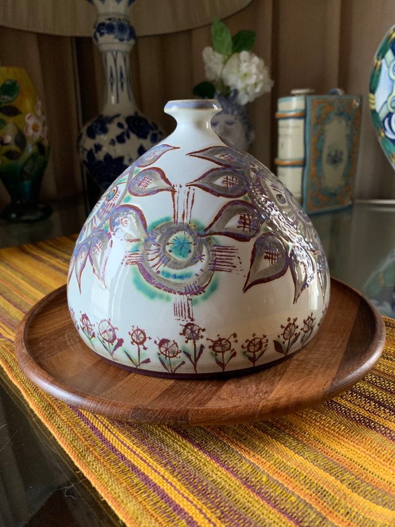 ロイヤルコペンハーゲン　ビンテージチーズ入れ！ 蓋陶器は美品！