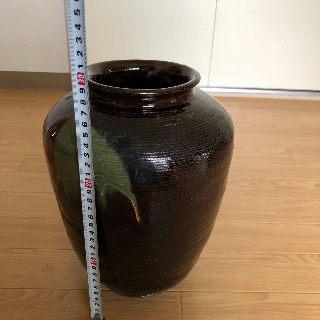 小鹿田焼　壺　窯元　大分　日田市　花卉　花瓶