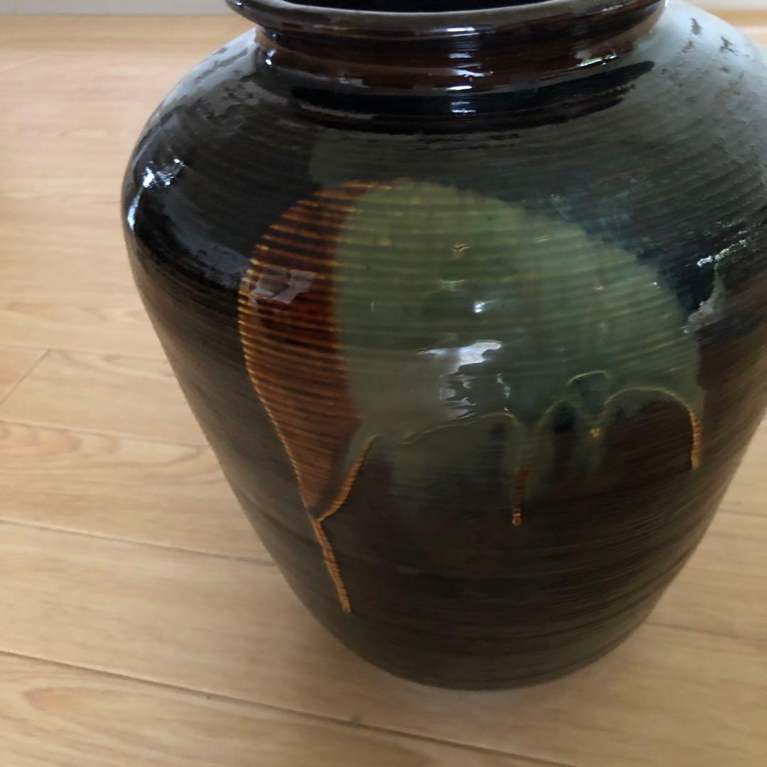 小鹿田焼　壺　窯元　大分　日田市　花卉　花瓶