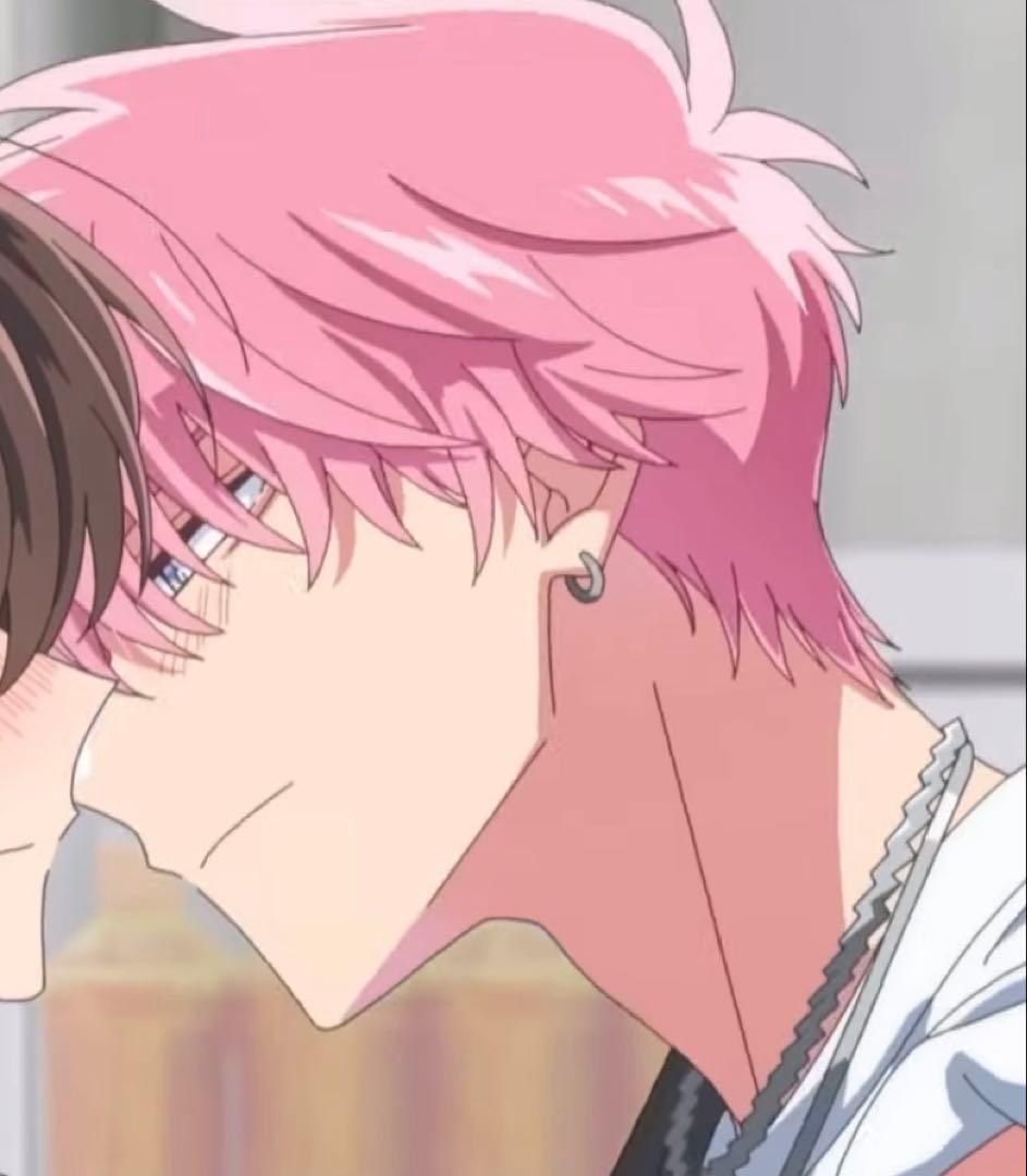 アニメキャラクター フィギュア ピンク髪