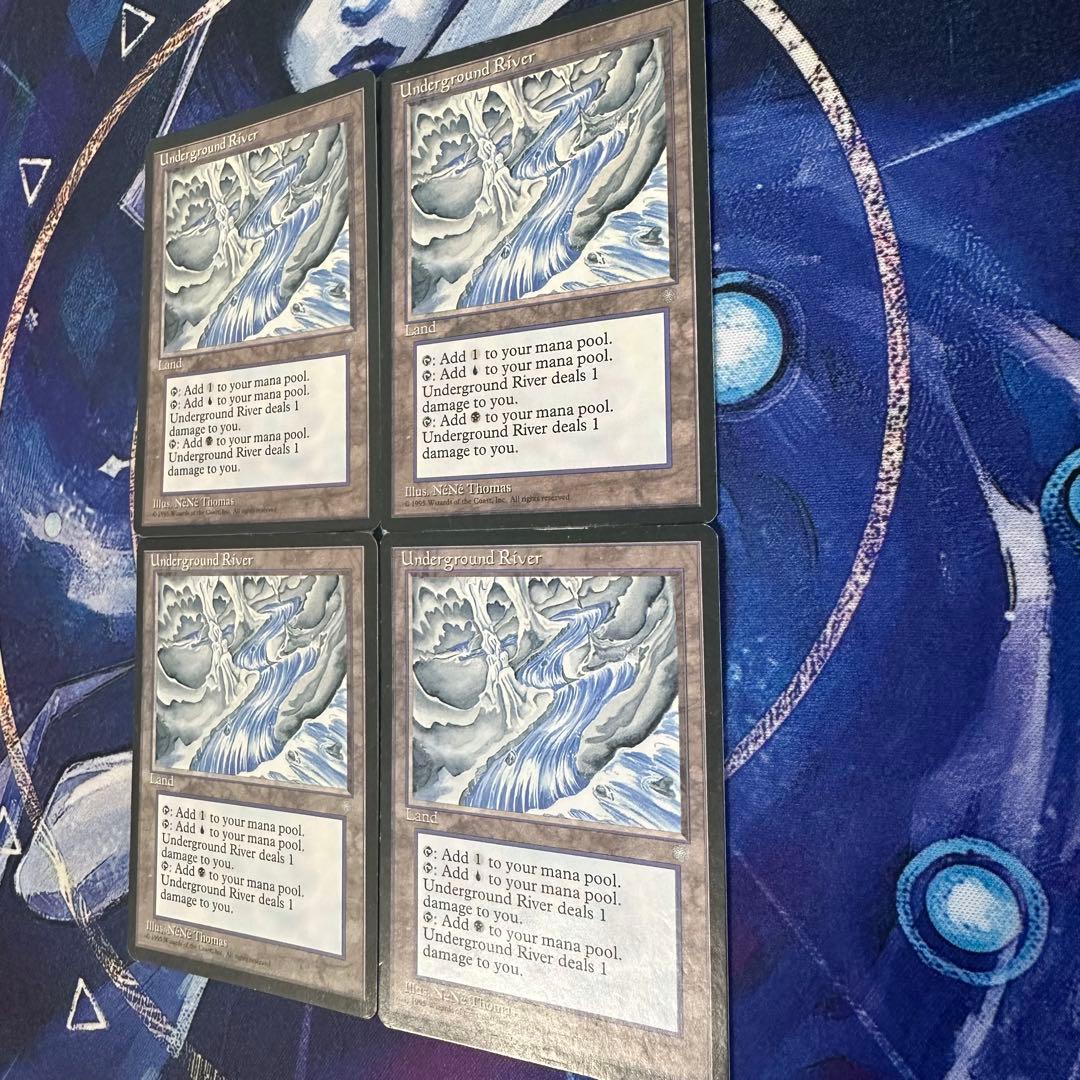 MTG/地底の大河/Underground (ICE)×4枚