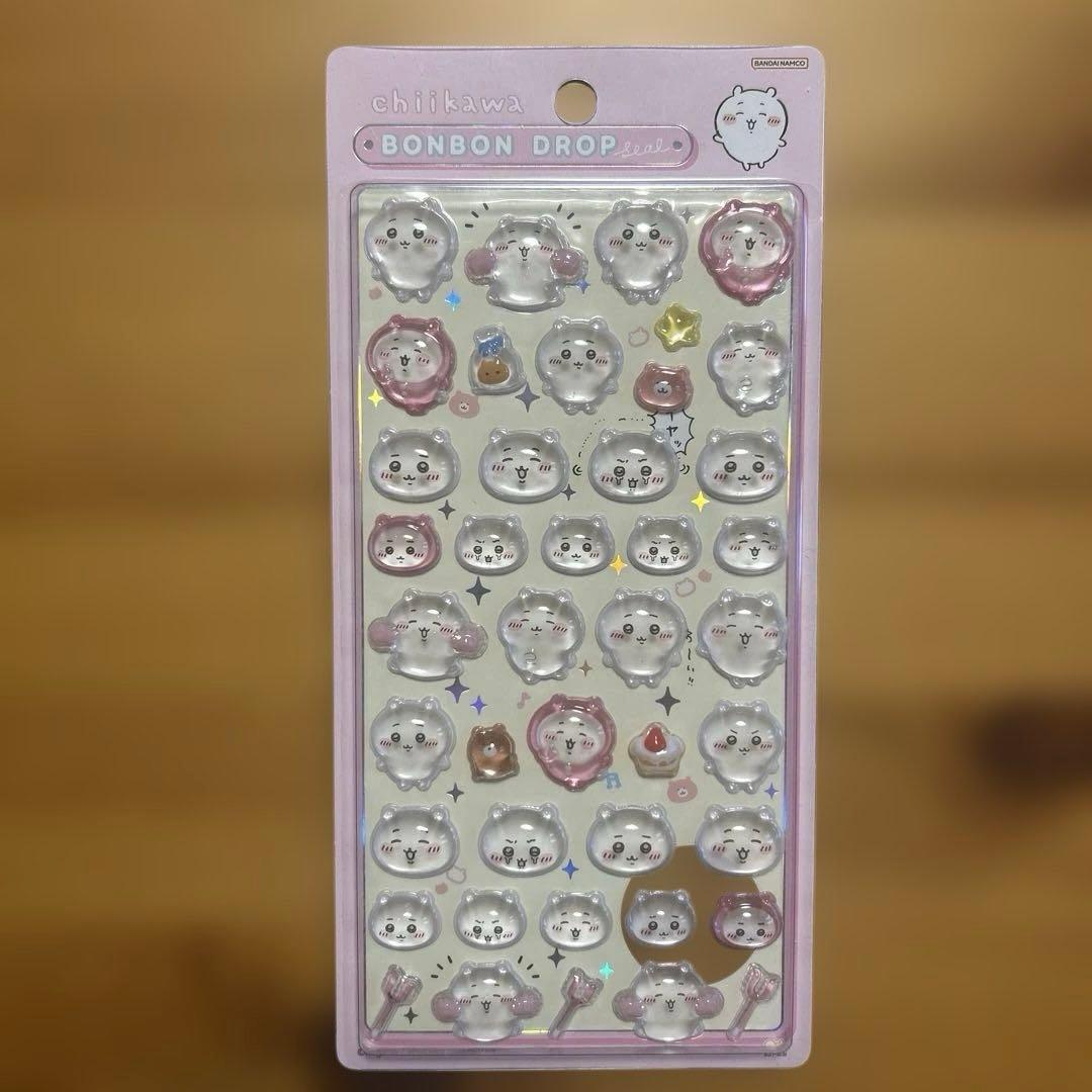 【国内正規品】ちいかわ　ボンボンドロップシール　正規品　うさぎ　ハチワレ