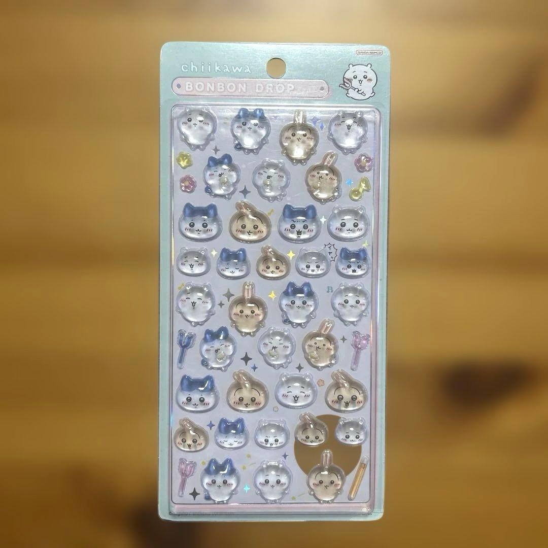 【国内正規品】ちいかわ　ボンボンドロップシール　正規品　うさぎ　ハチワレ