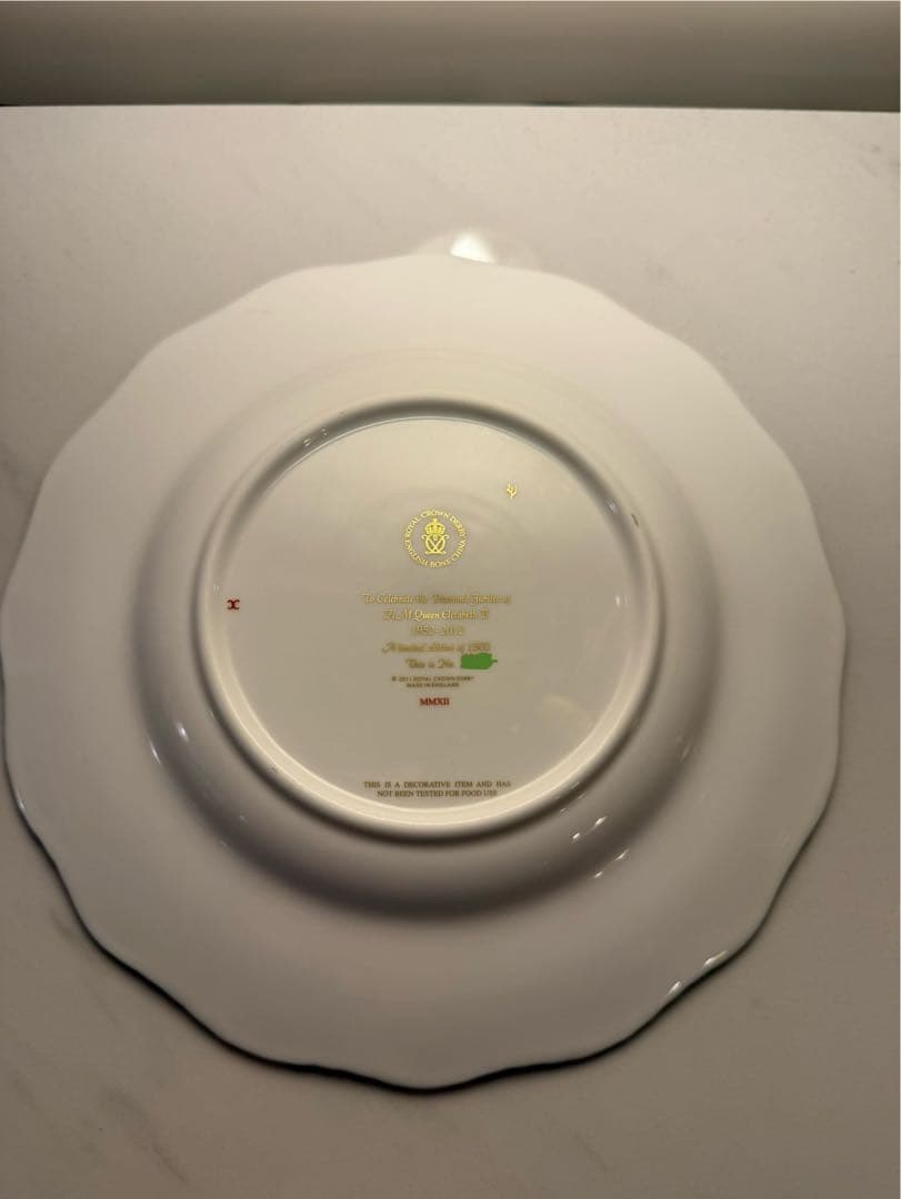 【限定品】 Crown Derby ダイヤモンドジュビリー記念