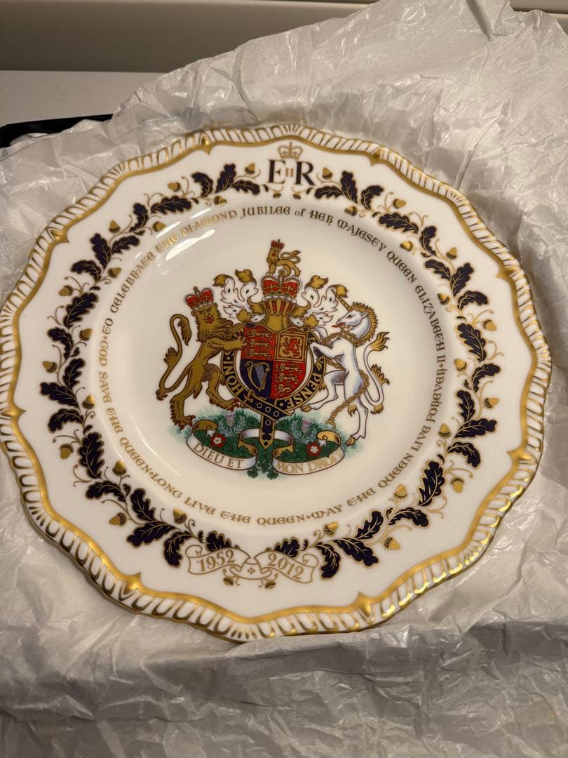 【限定品】 Crown Derby ダイヤモンドジュビリー記念