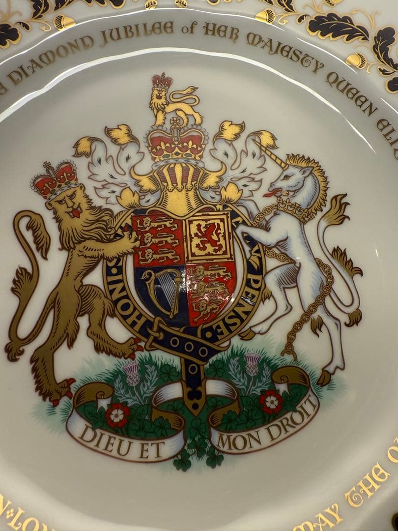 【限定品】 Crown Derby ダイヤモンドジュビリー記念