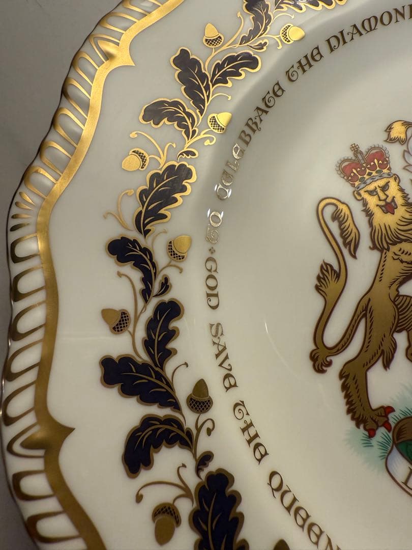 【限定品】 Crown Derby ダイヤモンドジュビリー記念