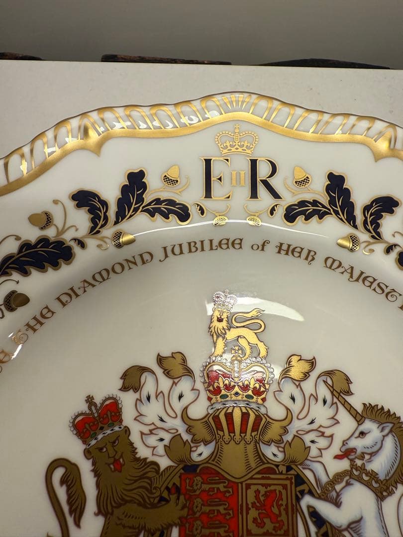 【限定品】 Crown Derby ダイヤモンドジュビリー記念