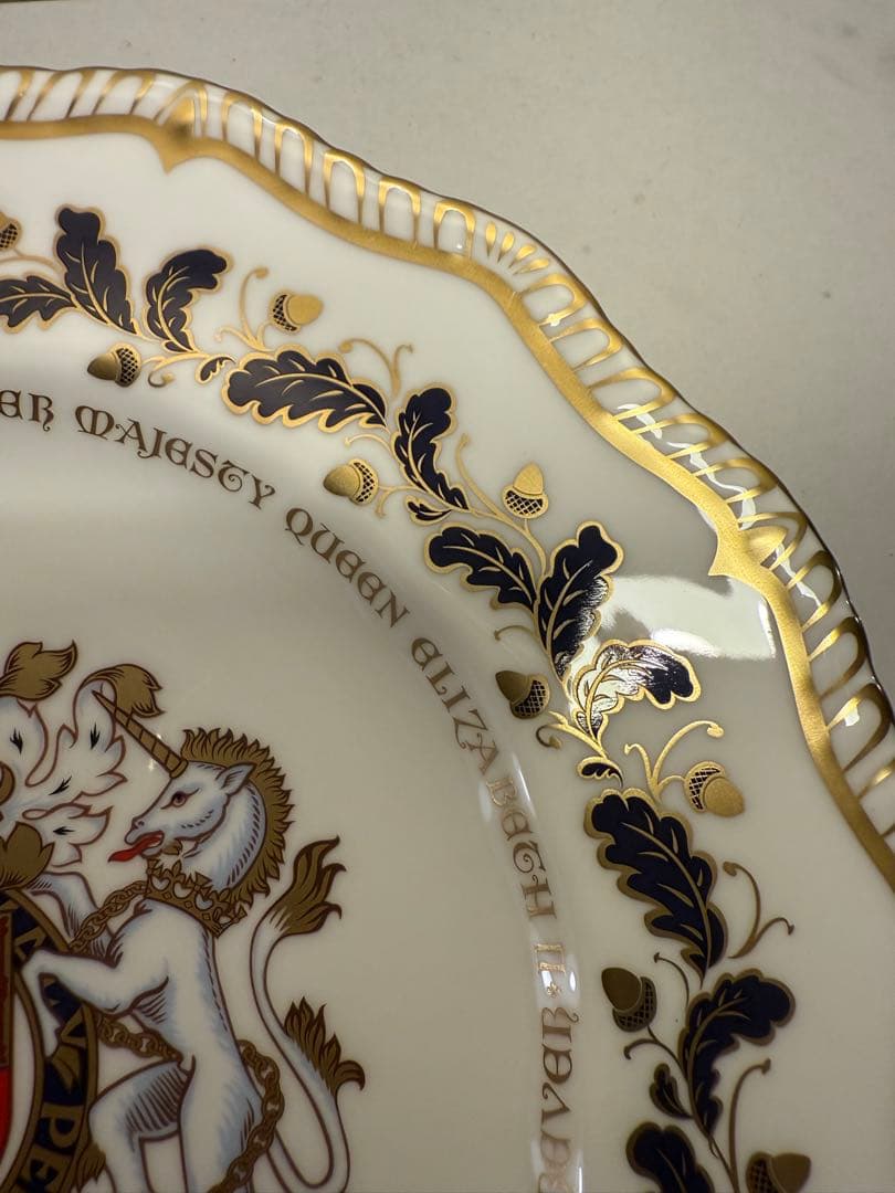 【限定品】 Crown Derby ダイヤモンドジュビリー記念