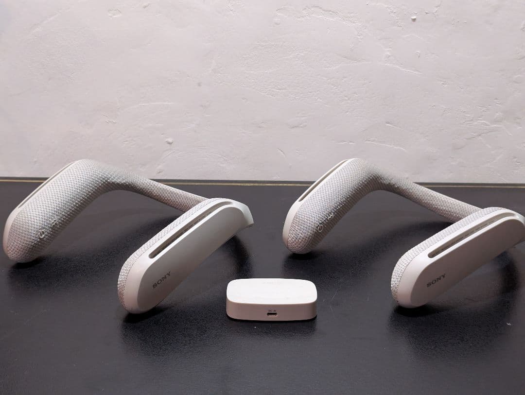 SONY ウェアラブルネックスピーカー SRS-WS1 2個セット