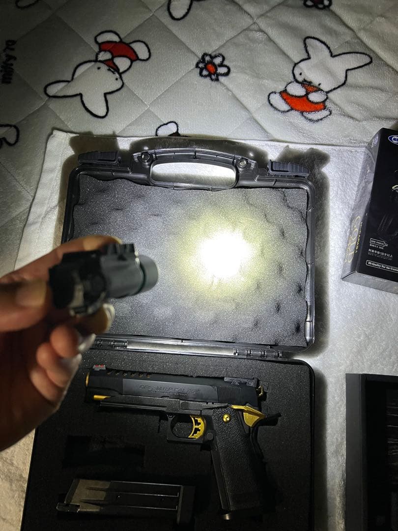 ⭐︎美品⭐︎ 東京マルイ ハイキャパ 5.1 ゴールドマッチ ケース付き