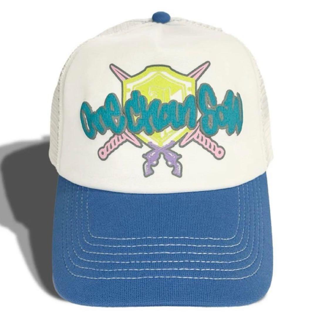 BE:FIRST JUNON ワンチャンソーキャップ ブルー