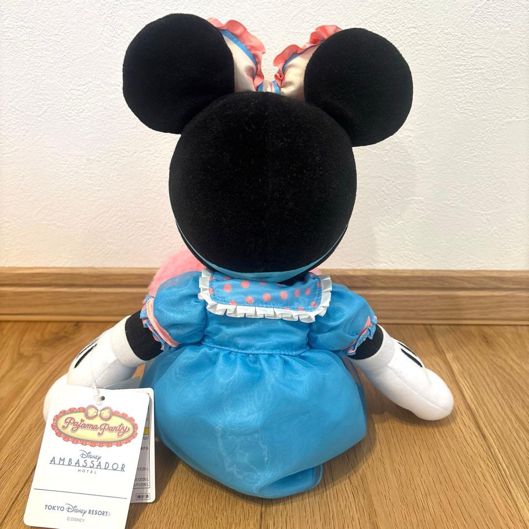 アンバサダーホテル　パジャマ　ミニー　ぬいぐるみ　ディズニーランド