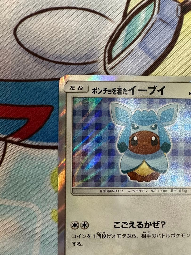 ポンチョを着たイーブイ 143/SM-P