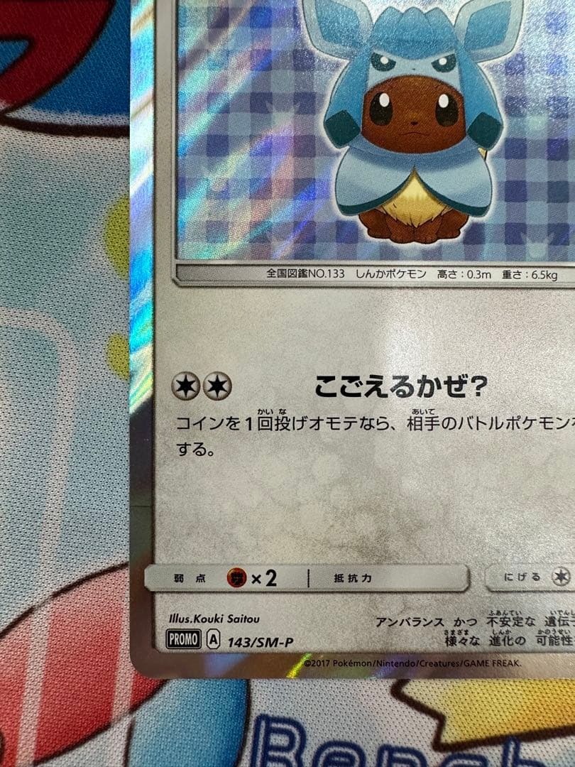 ポンチョを着たイーブイ 143/SM-P
