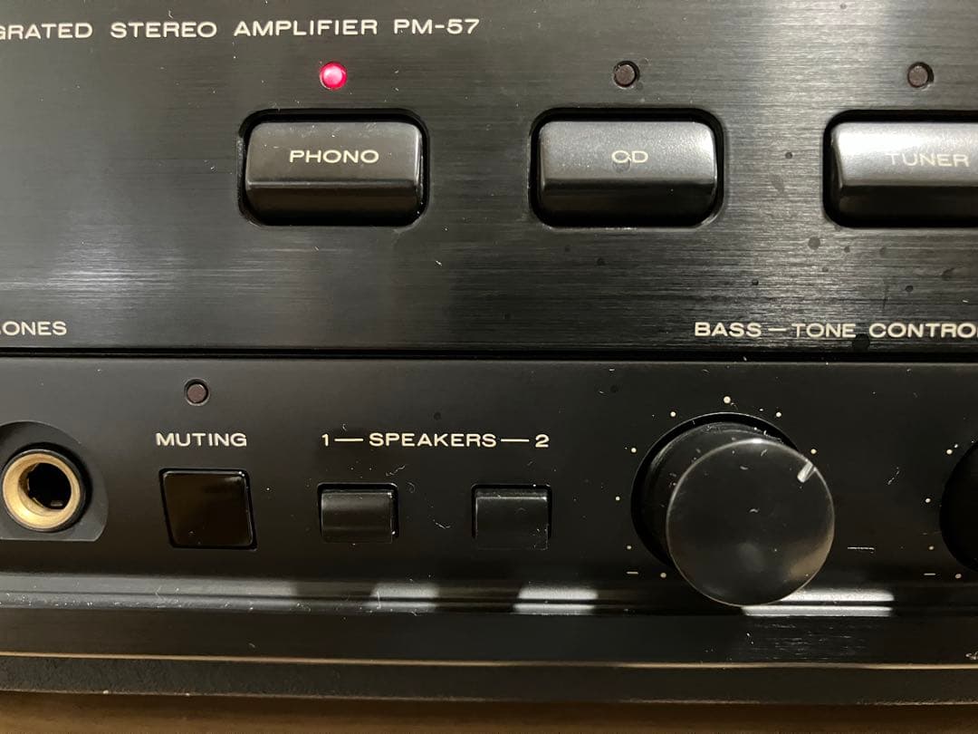 【動作品】marantz PM-57インテグレーテッドステレオアンプ