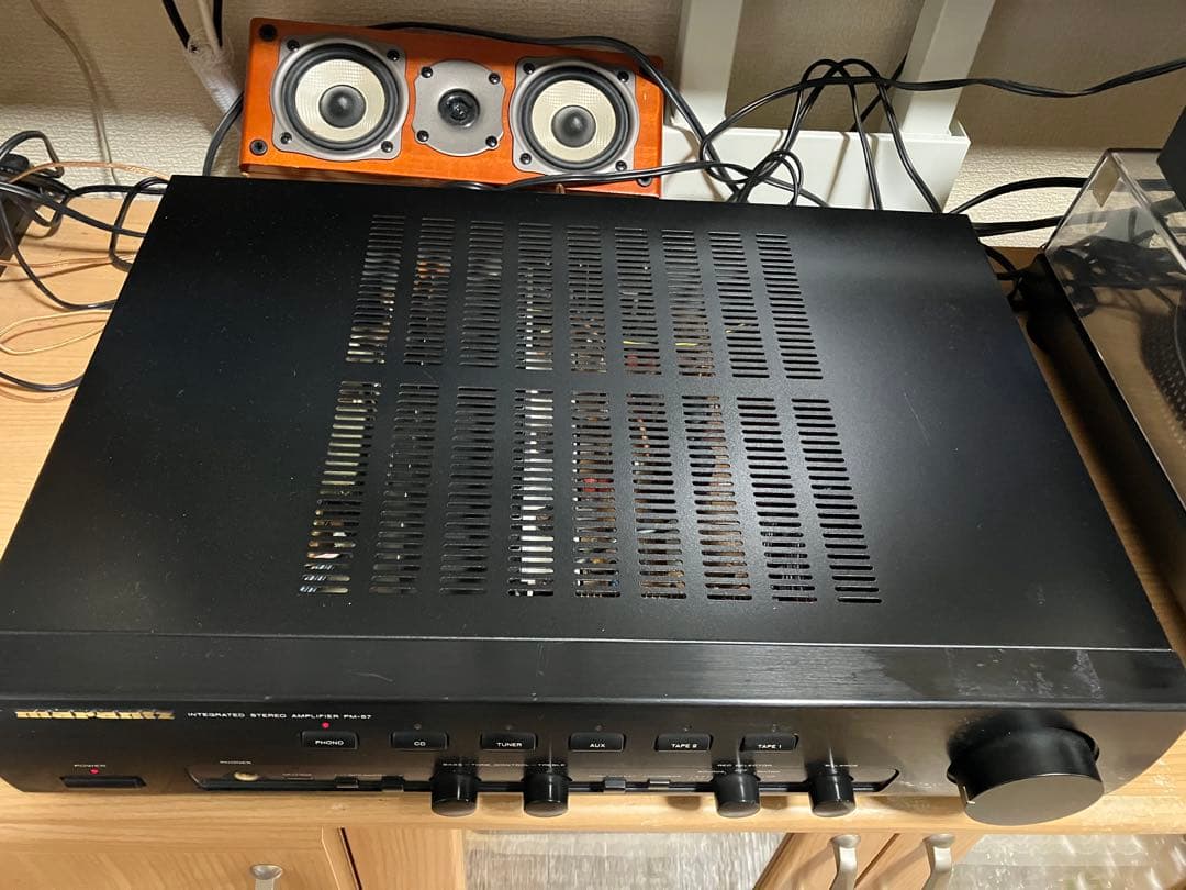 【動作品】marantz PM-57インテグレーテッドステレオアンプ