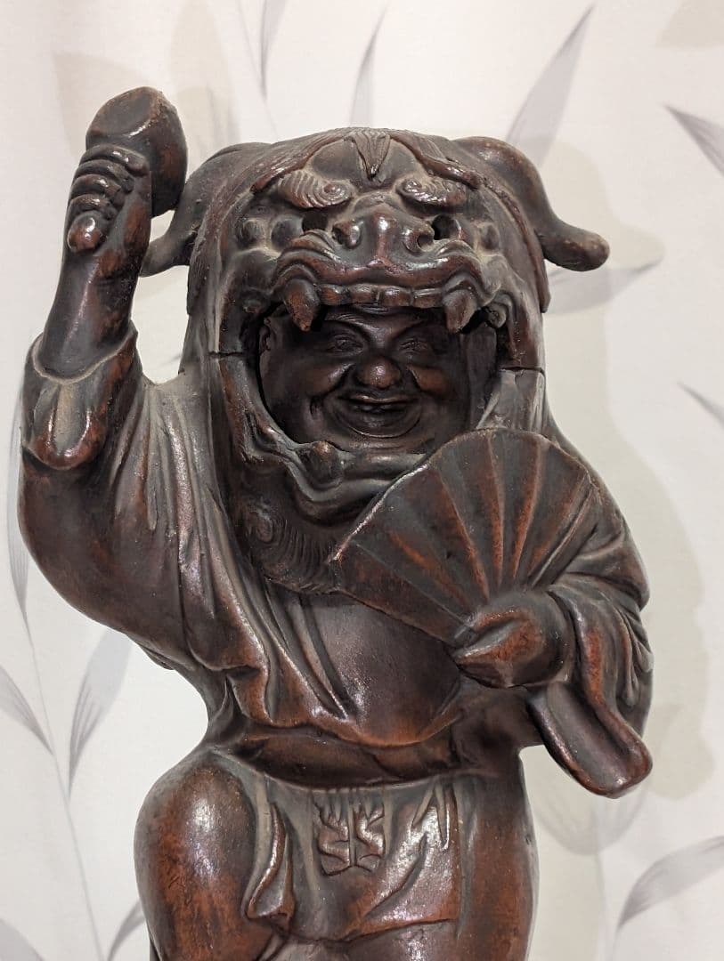 古美術　置物　古備前　木村　陶正園