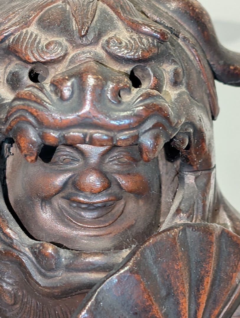 古美術　置物　古備前　木村　陶正園