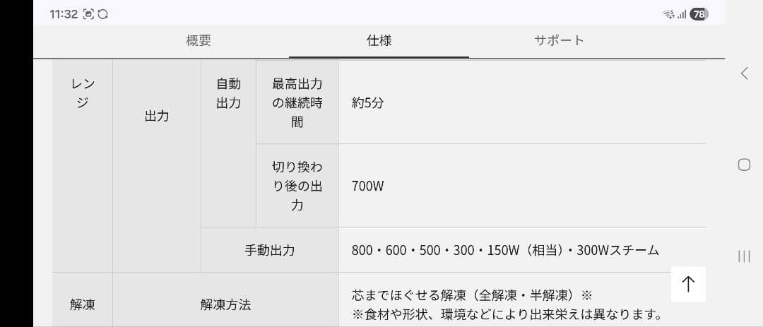 Panasonic NE-UBS10C-K スチームオーブンレンジ 2024年製