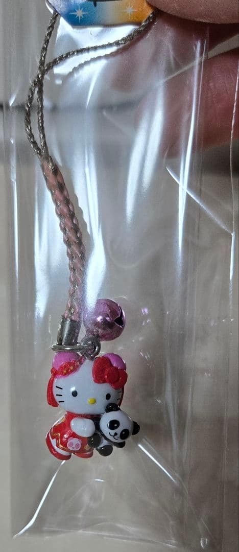 ハローキティー　パンダ ストラップ　横浜中華街限定　☆希少価値☆