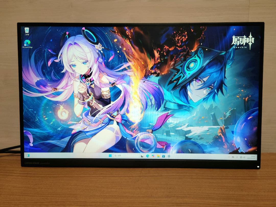 美品　グリーンハウス ゲーミングモニター　23.8インチ　GH-ELCG238A