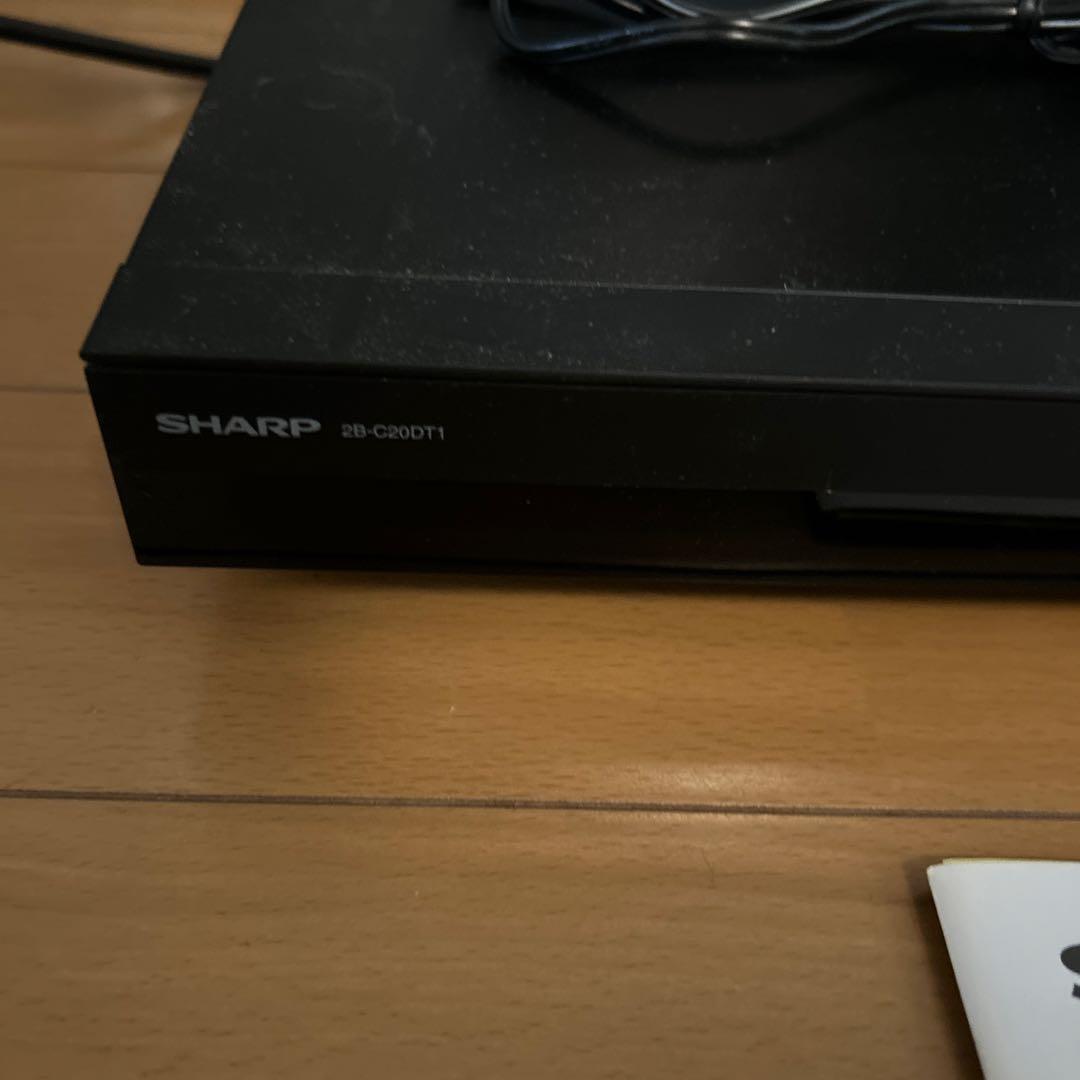 2B-C20DT1 SHARP ブルーレイディスクレコーダー 2021年製