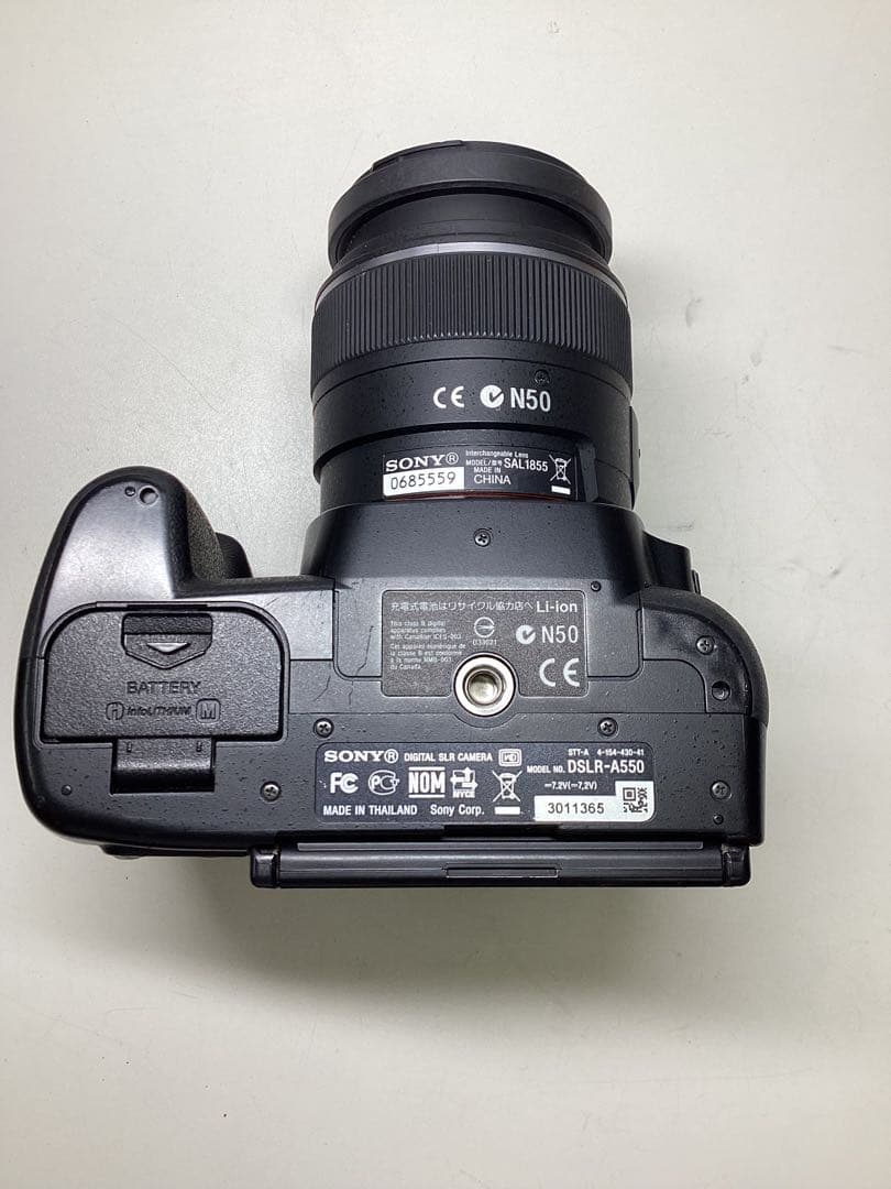 モ*コ様 SONY α550 デジタル一眼レフカメラ　撮影可能