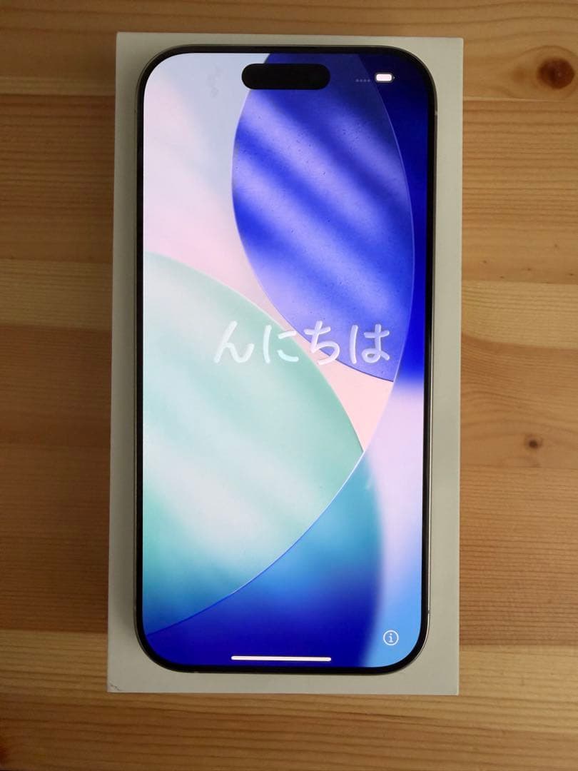 iPhone16pro 128GB SIMフリー ホワイトチタニウム