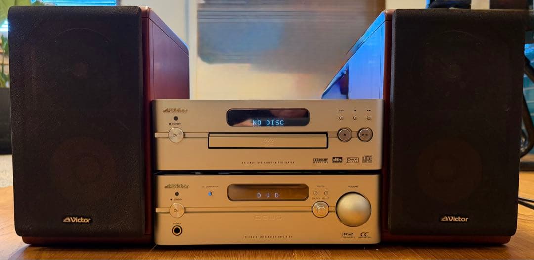 Victor EX-A10 DVDコンポ XV-EXA10 説明書付