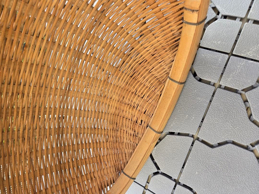 竹製 楕円形ざる 特大