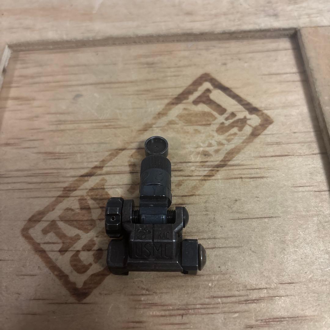 米軍　実物　KAC MICRO REAR SIGHT リアサイト　③送料無料