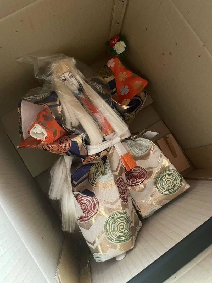 人形　鏡獅子　飾り