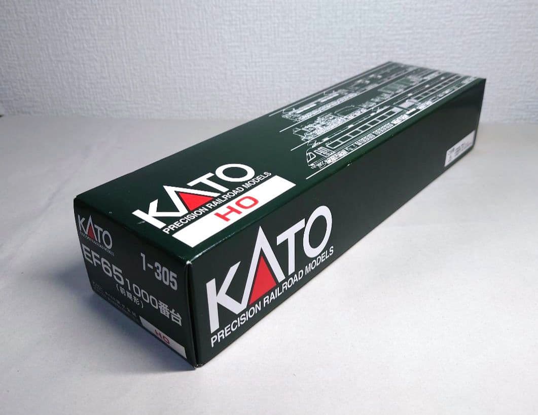 KATO 1-305 　HOゲージ　EF65-1000前期型　加工品