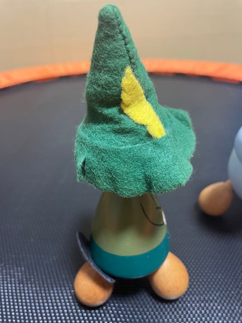 ムーミン　スナフキン　ミィ　ツボ押し人形　ハンドメイド　手描き　フィギュア