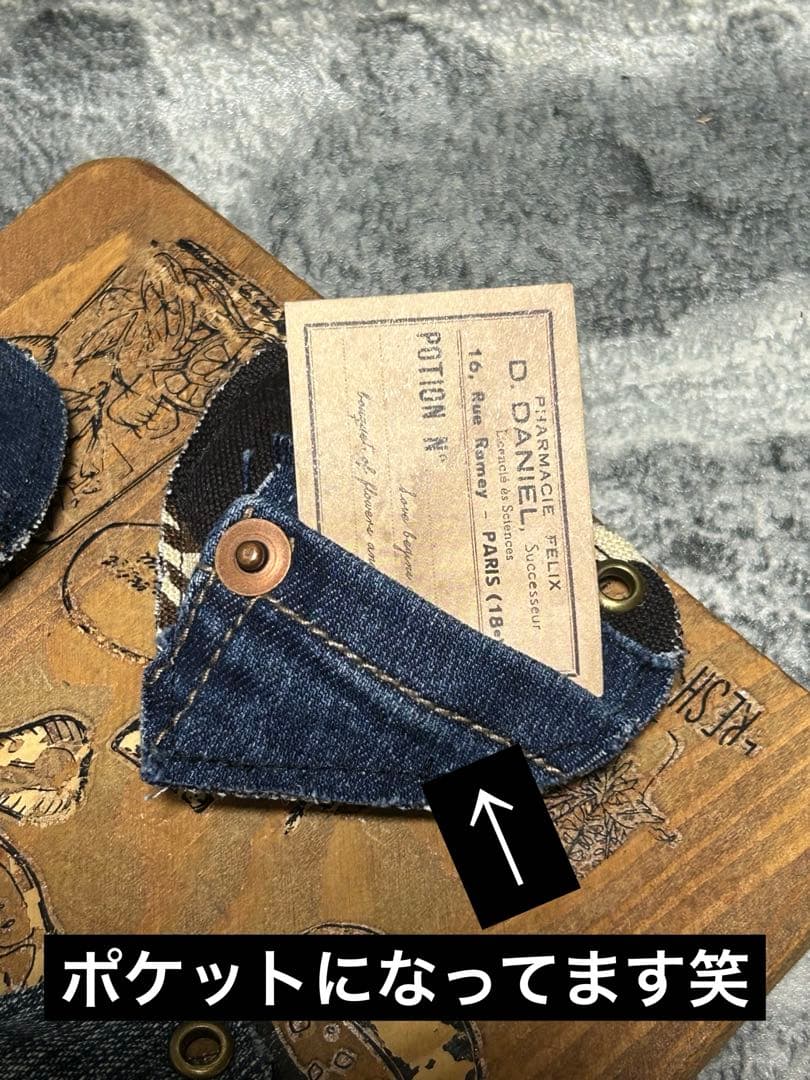 ぷっくりちびハートタグ　カモフラ　No.281