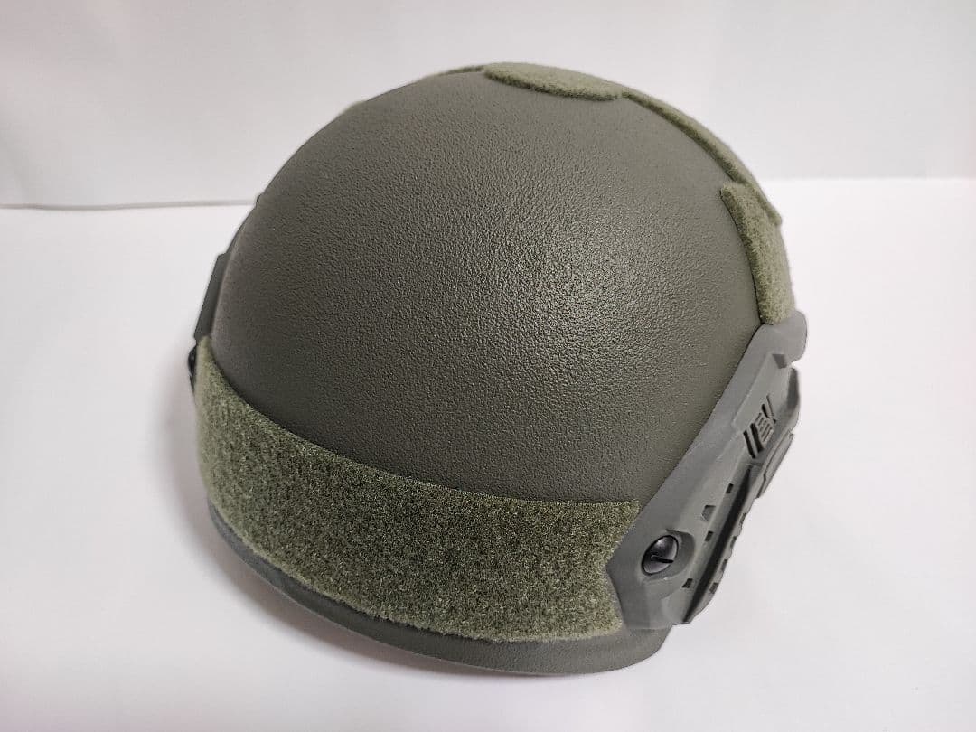 JJW製 NIJ レベル3A Fast 防弾ヘルメット OD 艶あり塗装