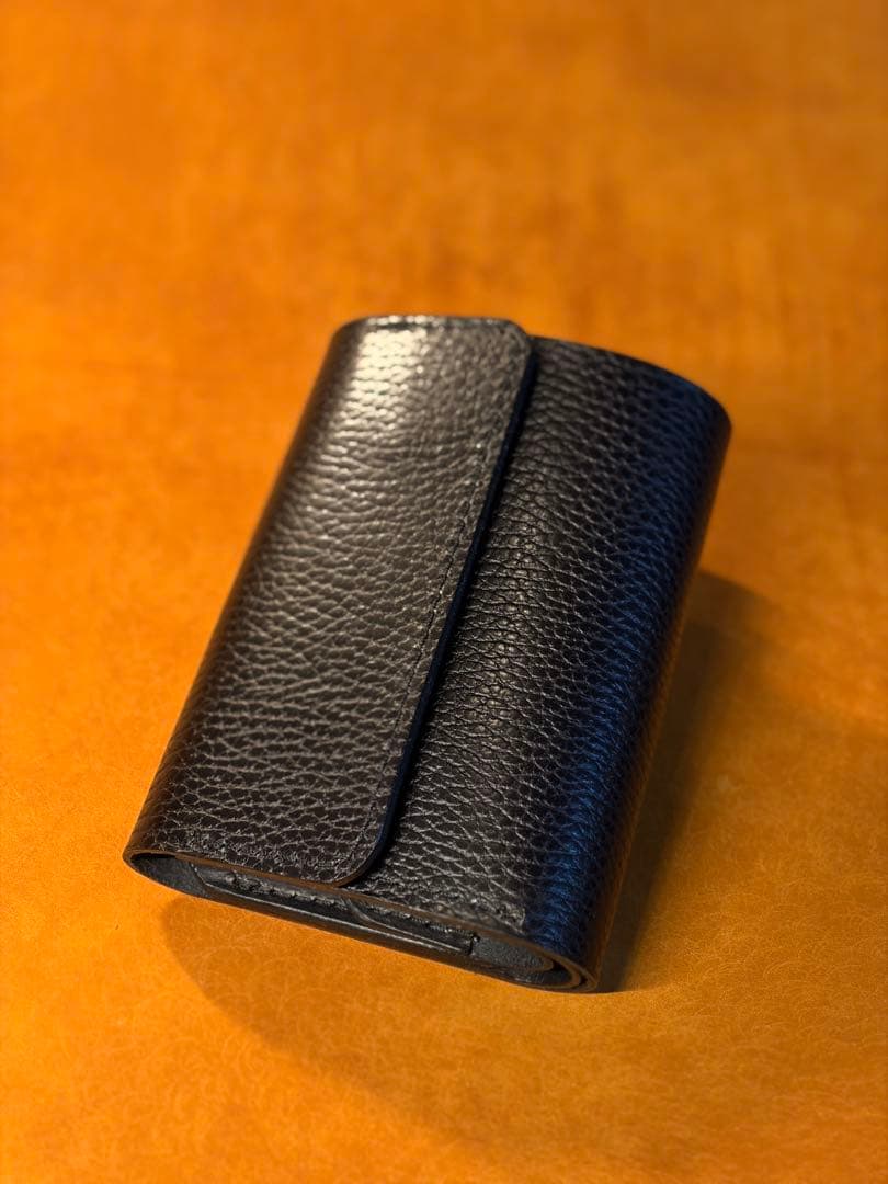 イタリアンレザードラーロXマルゴー三つ折り財布