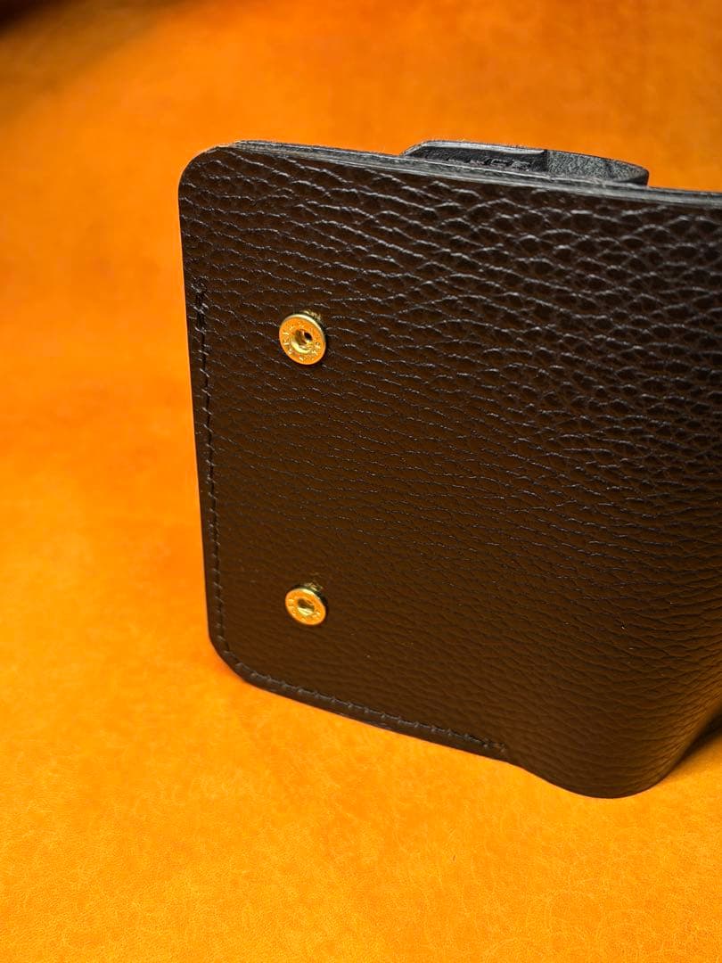 イタリアンレザードラーロXマルゴー三つ折り財布