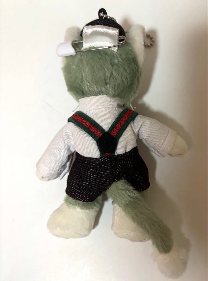 ダッフィー　ぬいぐるみバッジ　デニム　ダッフィーフレンズ